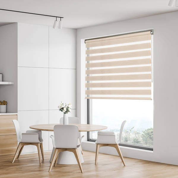 Persiana Rolô e Double Vision